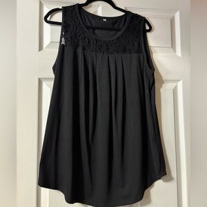 Amazon Essentials Black Sleeveless Tank